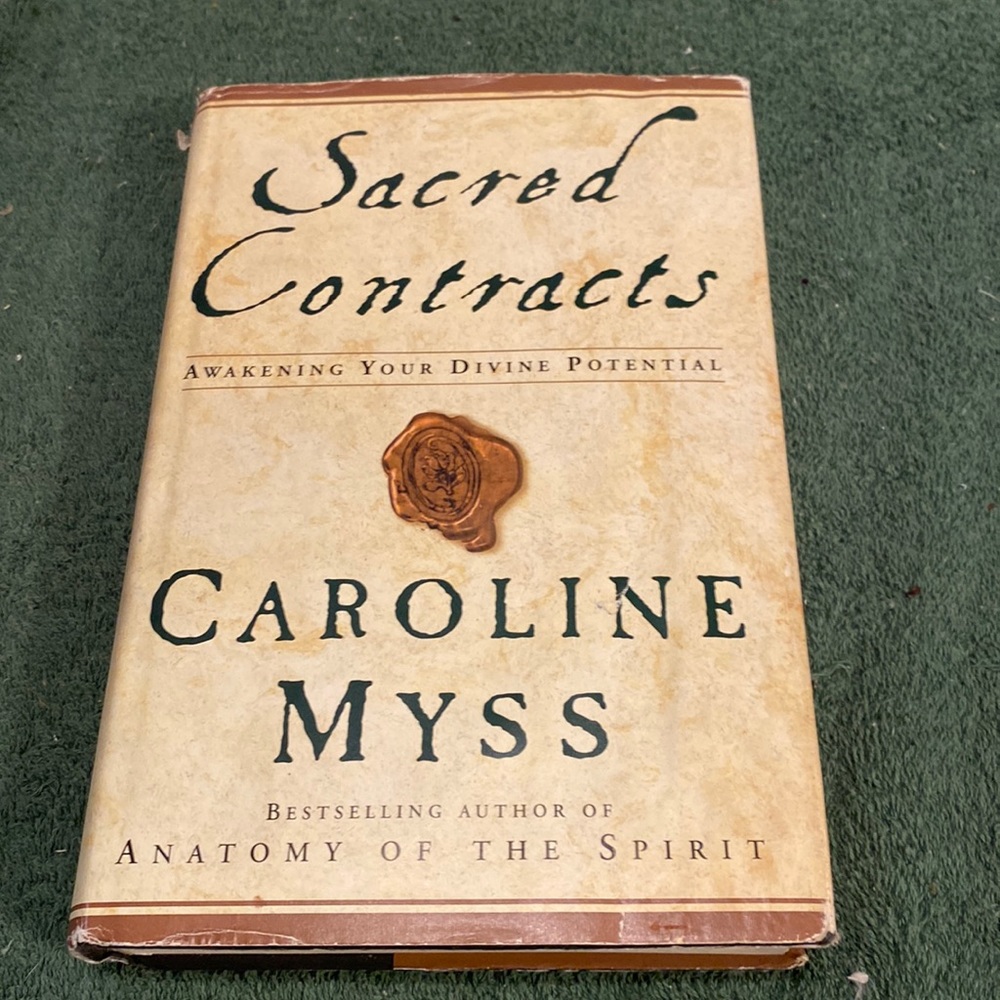 “Sacred Contracts” 2001 Hardcover with dust jacket